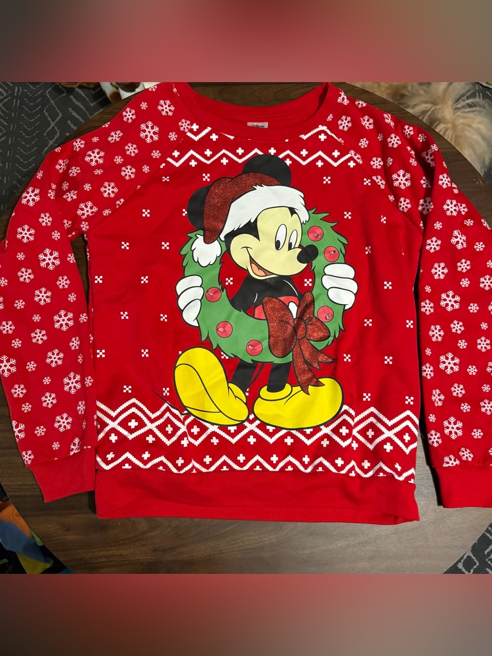 Mickey Mouse Christmas sweatshirt
